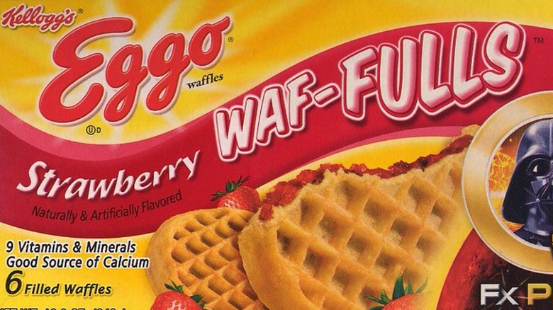Strawberry Eggo waf-fulls