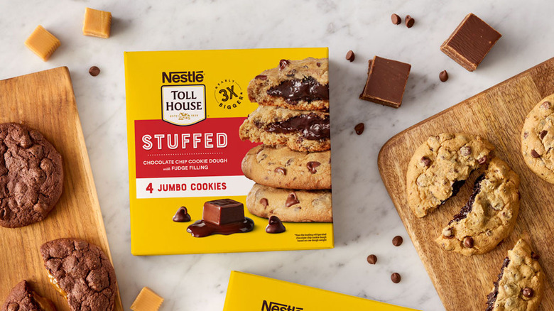 Nestle Toll House cookie dough box