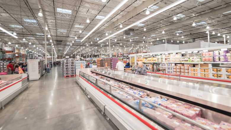 costco meal aisle in store