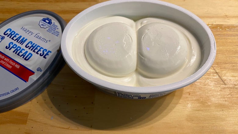 Aldi brand cream cheese