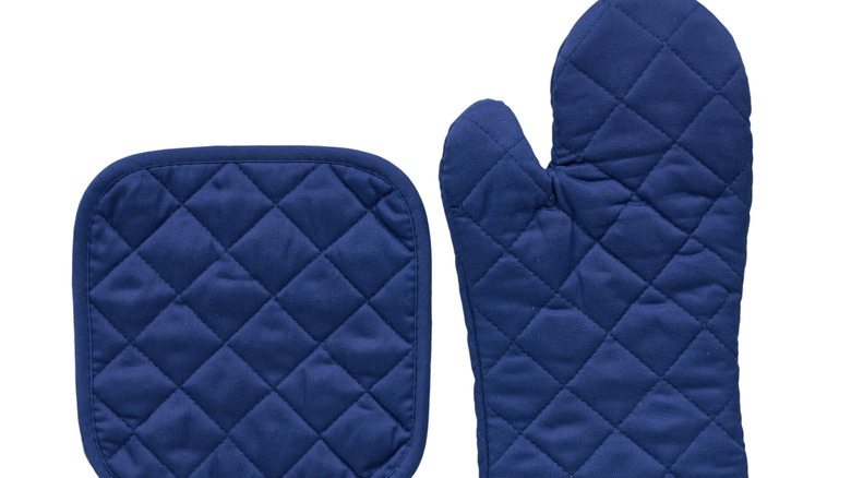 oven mitt and pot holder