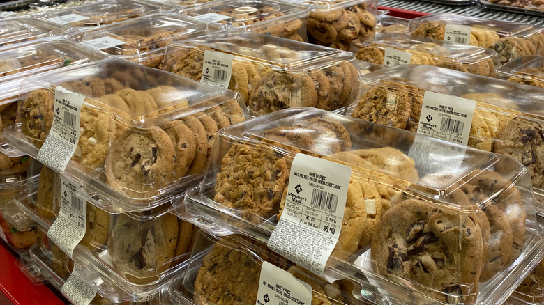 Sam's Club containers of cookies
