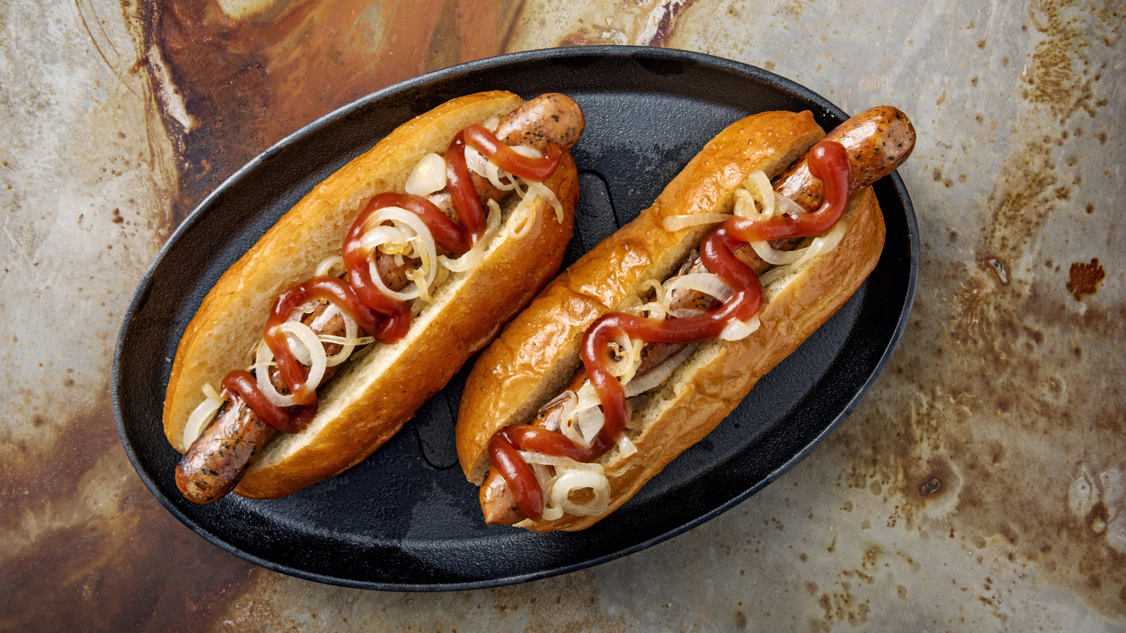Hot Dogs With Ketchup
