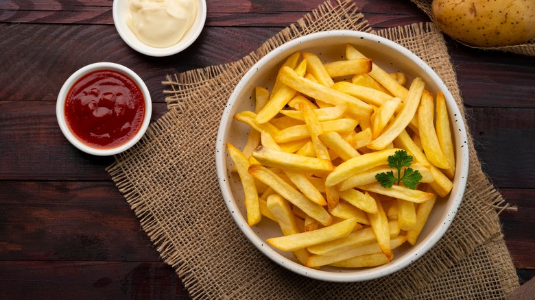 Baked french fries