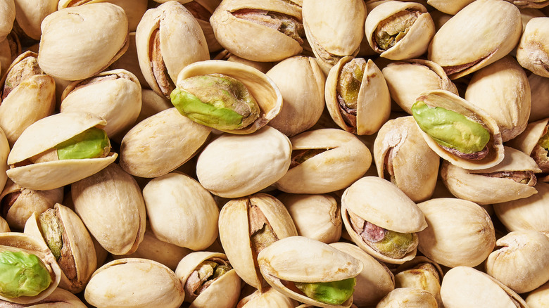 Pistachios in the shell