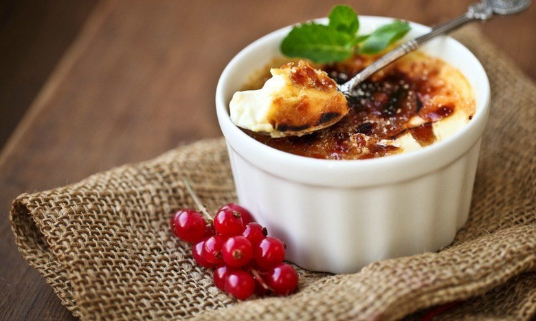 The Sea Fire Grill's Crème Brûlée