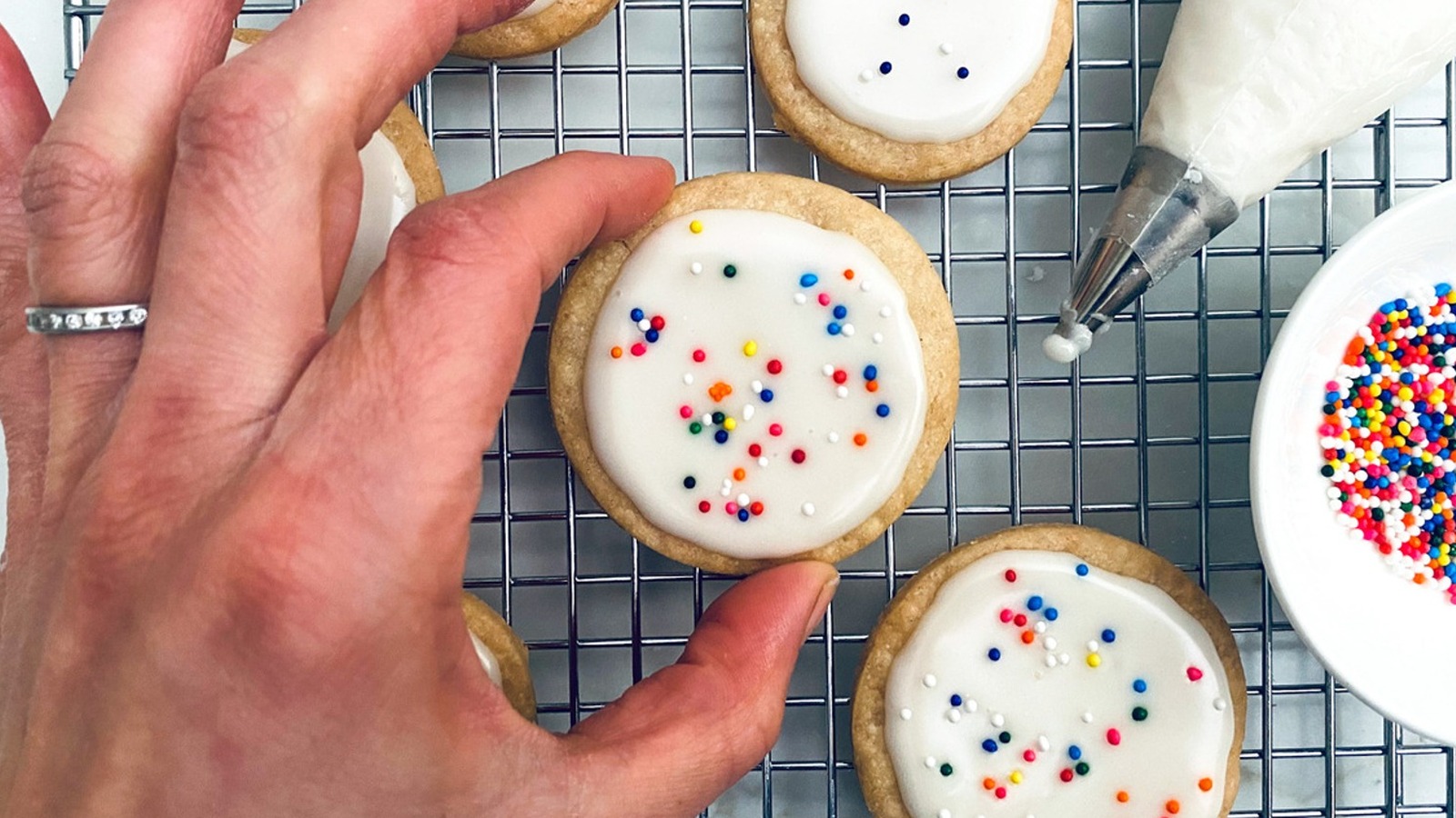 The Secret Ingredient That Will Take Eggless Royal Icing Up A Notch