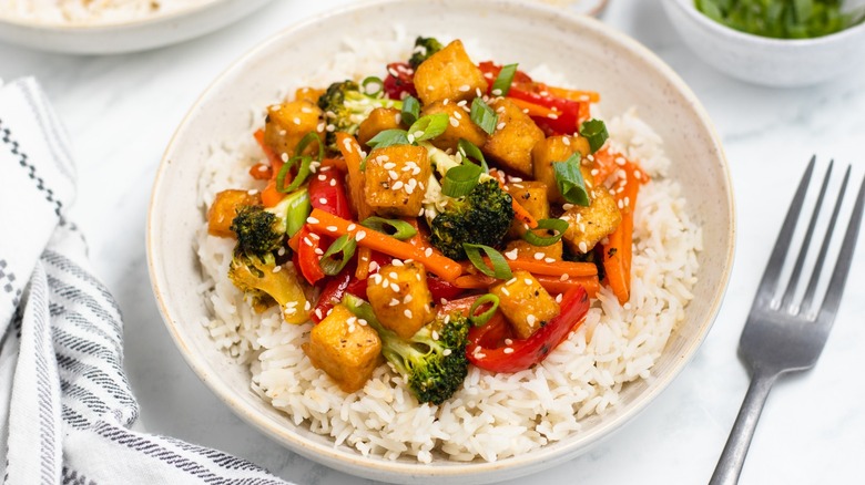 The Secret Ingredient That Will Take Your Tofu Stir-Fry Up A Notch