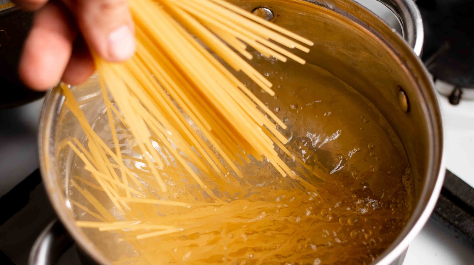 The Secret Ingredient To Prevent Cooked Pasta From Sticky