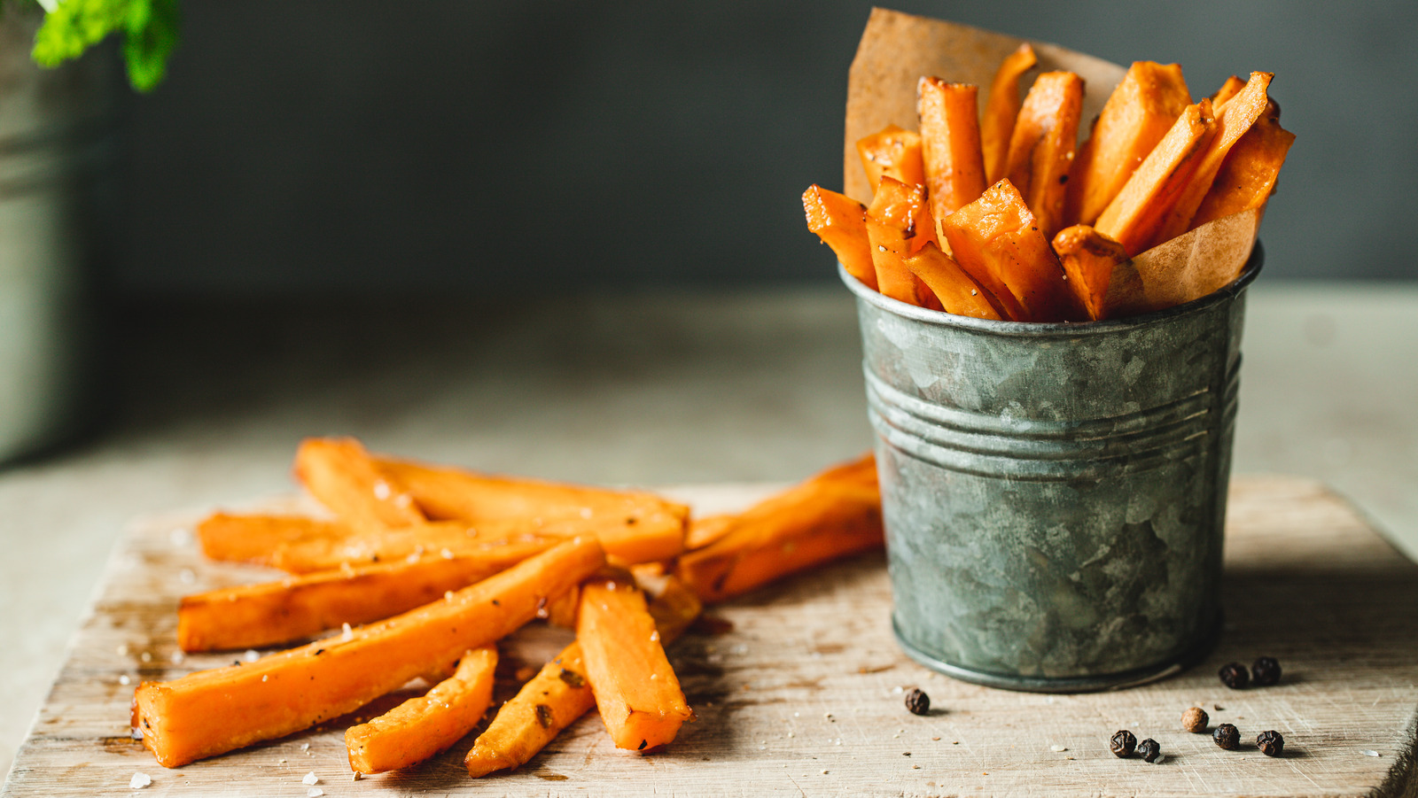 The Secret Ingredient You Need To Make Sweet Potato Fries Way Crispier