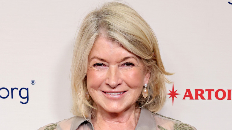 Martha Stewart smiling