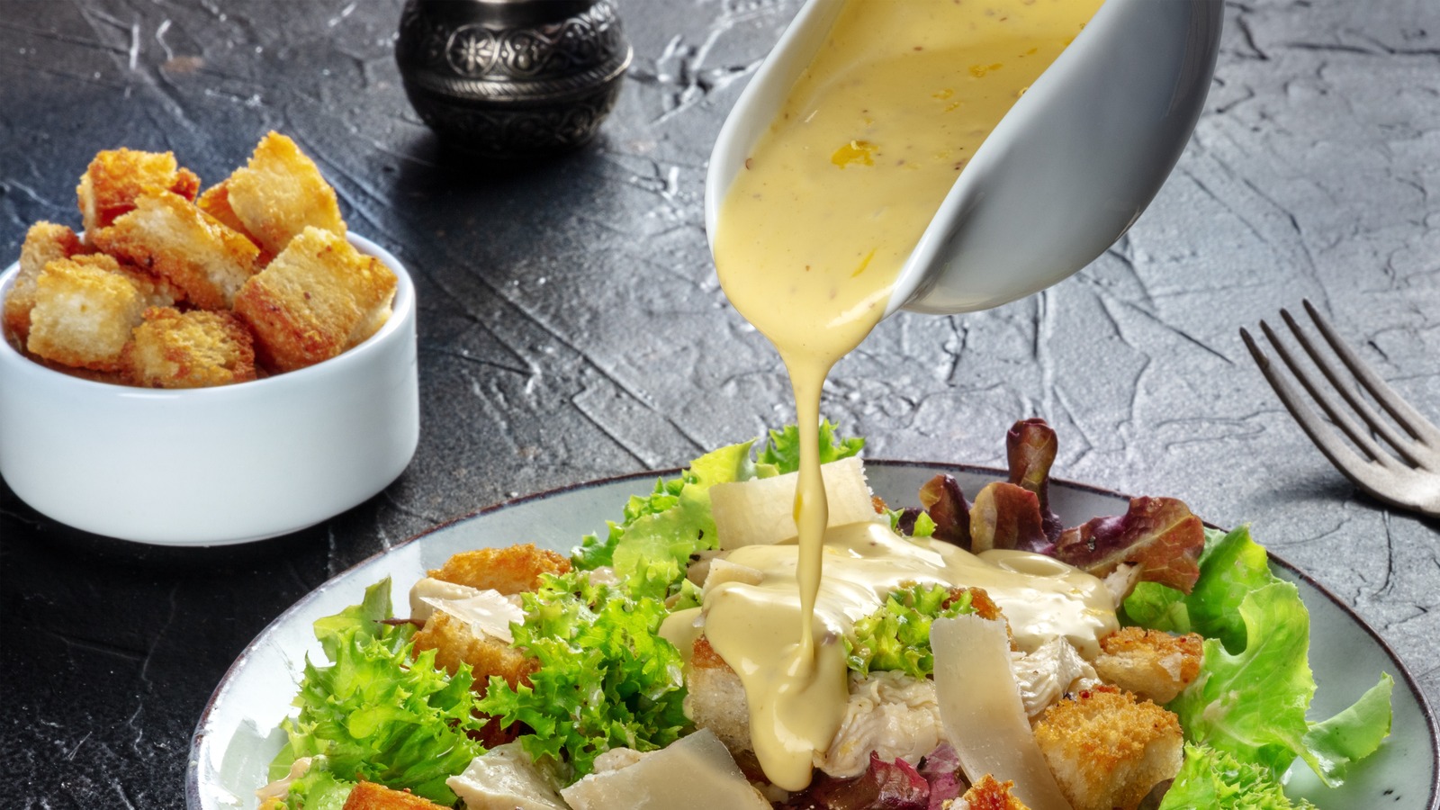 The Secret To Creamy NonDairy Salad Dressing Is Right In Your Fridge