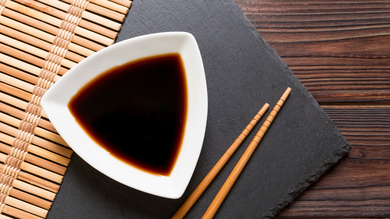 Soy sauce bottle variety