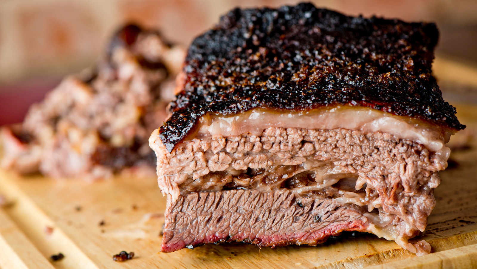 Mayonnaise is a binding agent that makes for perfect brisket