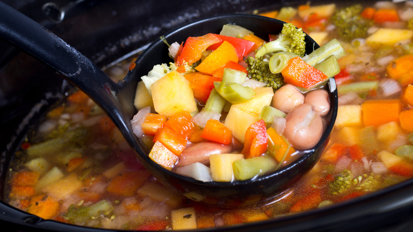 The Slow Cooker Rule You Should Always Follow For Canned Veggies