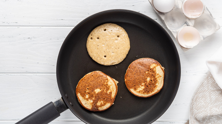 The Spatula Mistake You Should Always Avoid When Making Pancakes