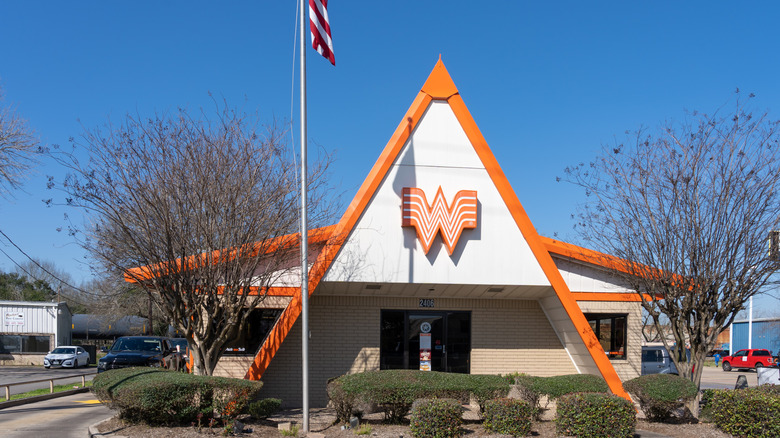 Exterior of a Texas-based Whataburger