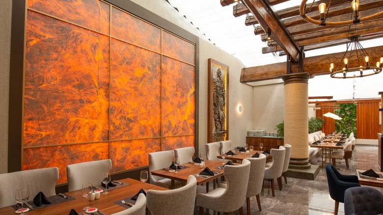 Fogo de Chão dining room in Ecuador