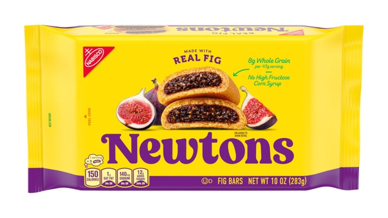 Yellow package of Fig Newtons