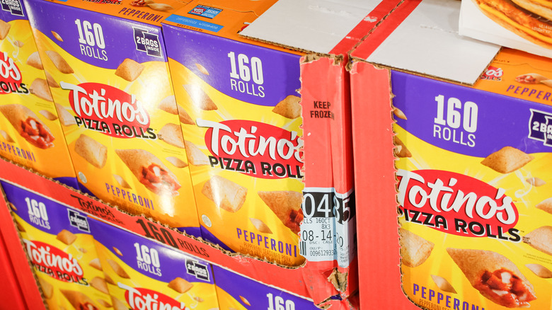 Totino's Pizza Rolls boxes