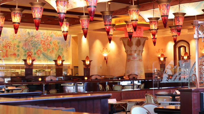 interior of a Cheesecake Factory restaurant