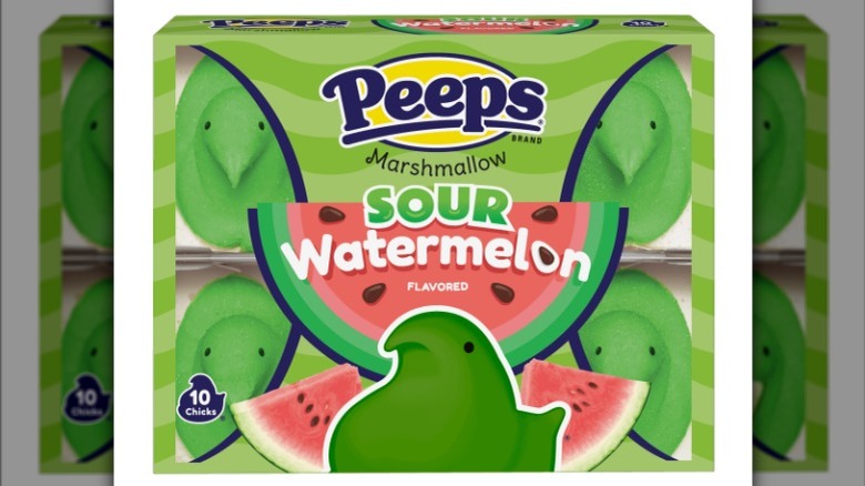 Sour Watermelon Peeps