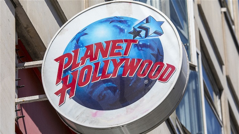 Planet Hollywood sign