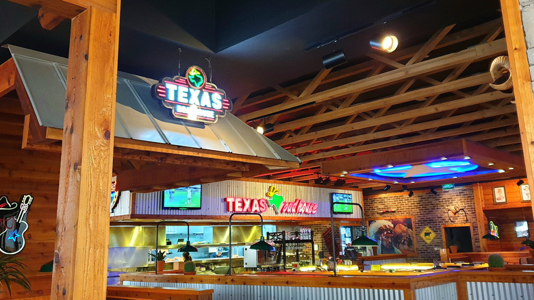 Interior of a Texas Roadhouse
