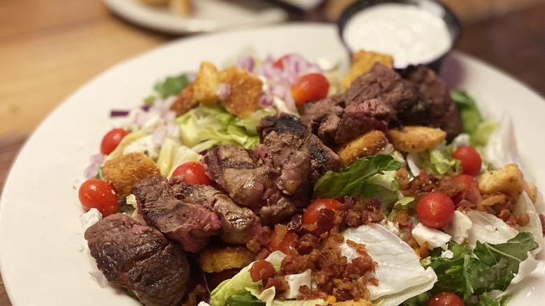 Steakhouse Filet Salad at Texas Roadhouse
