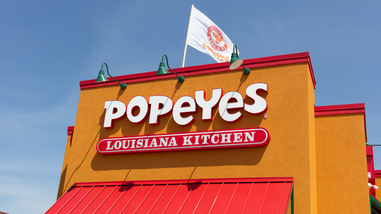 Popeye's Chicken storefront  Wretched Man&#8217;s Soup intro 1681322621