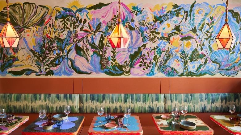 Moonflower wine bar interior