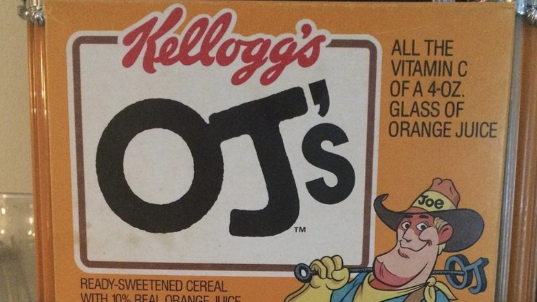 O.J.'s cereal