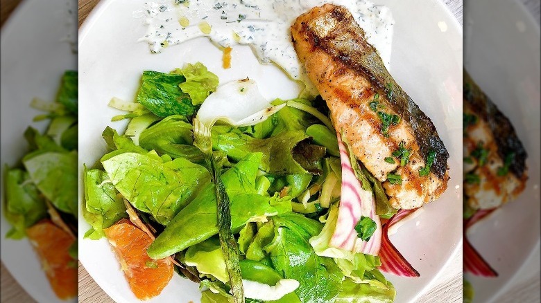 tender greens salmon salad