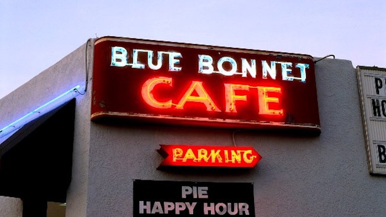 Blue Bonnet Cafe in Marble Falls