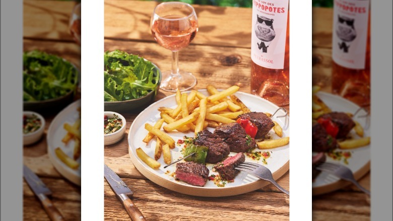 steak at Hippopotamus