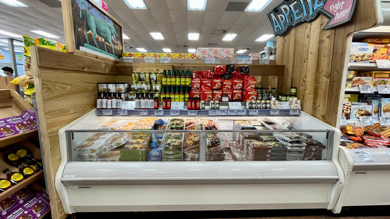 Trader Joe's frozen case