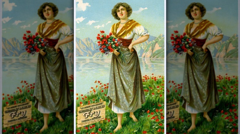 Vintage Fry's chocolate ad