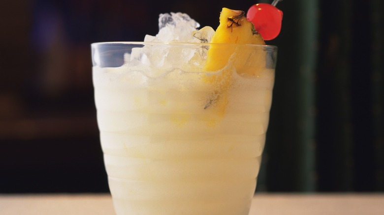 Chi Chi cocktail in a glass