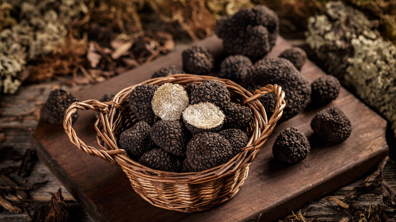 basket of truffles