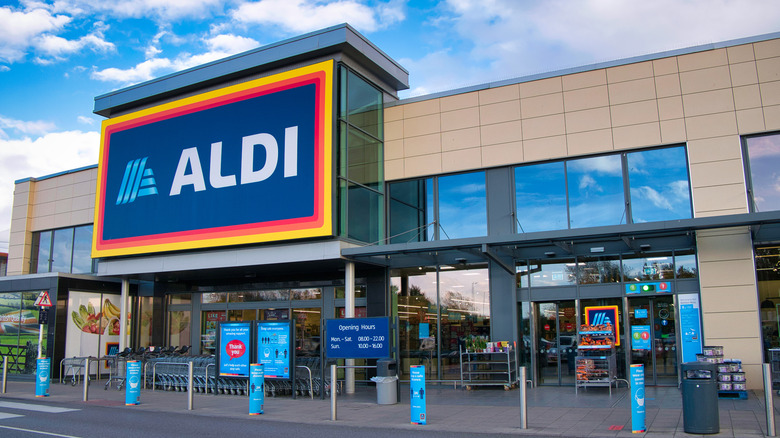 German Aldi store