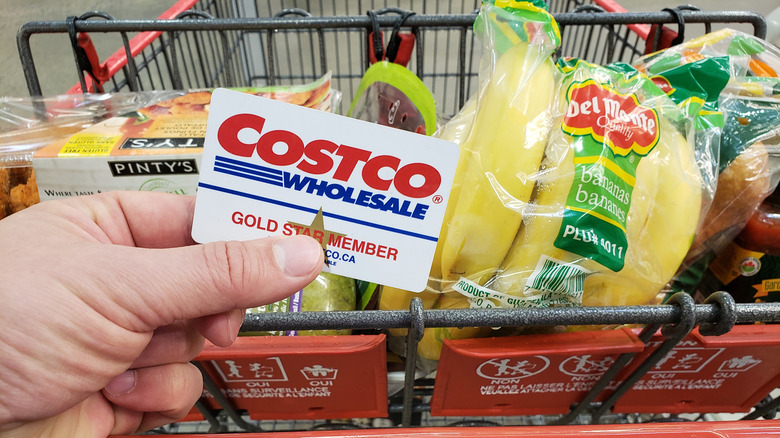 Costco cart and card