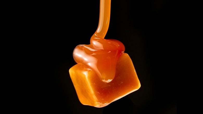 melting butterscotch candy