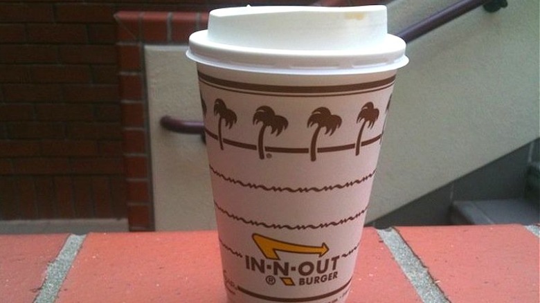In-N-Out cup of coffee