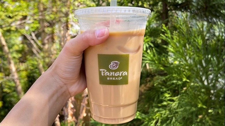 Panera Bread iced coffee