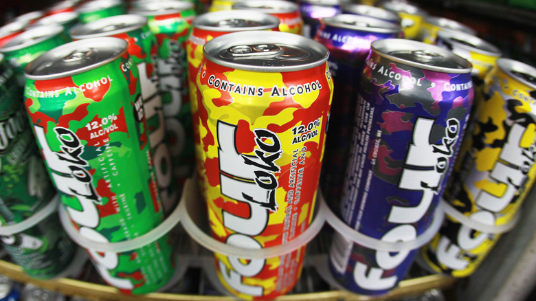 Cans of Four Loko