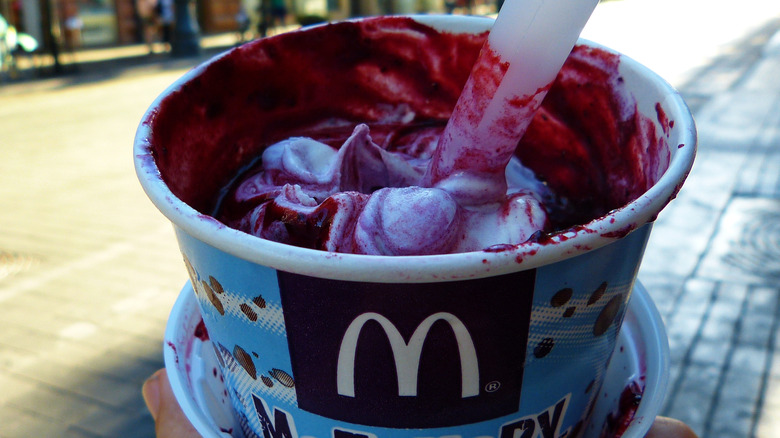 McFlurry with sauce