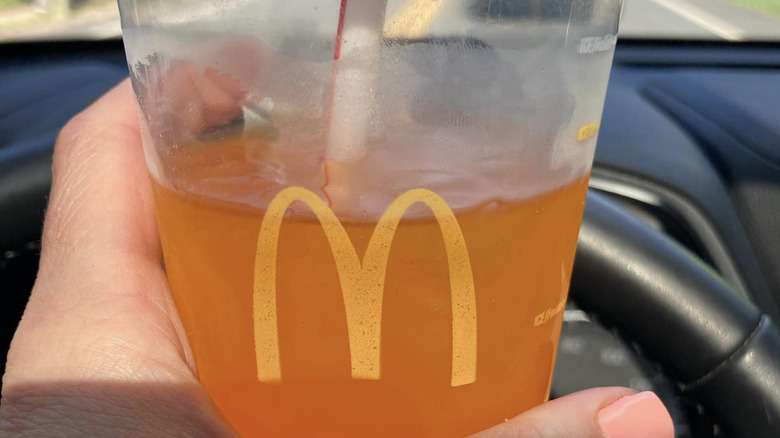 Orange drink at McDonald's