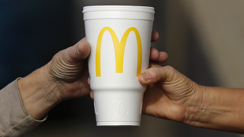 McDonald's soda drive-thru