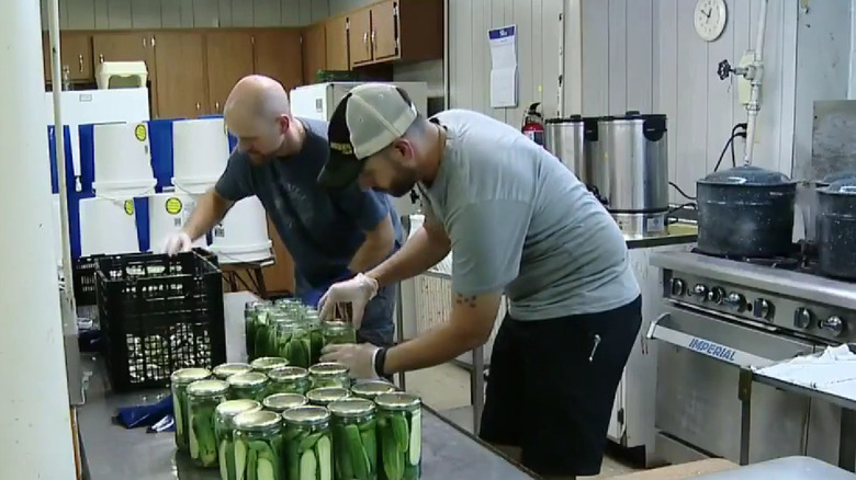 Production at Pittsburgh Pickle Company