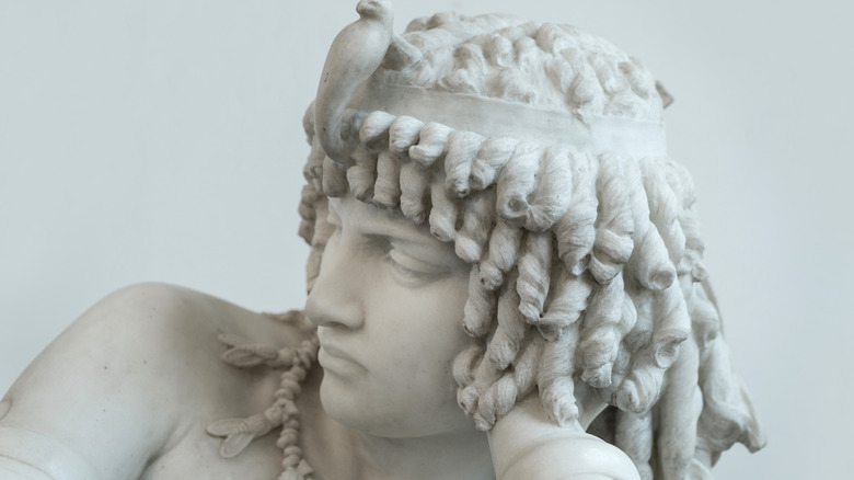Marble statue of Cleopatra